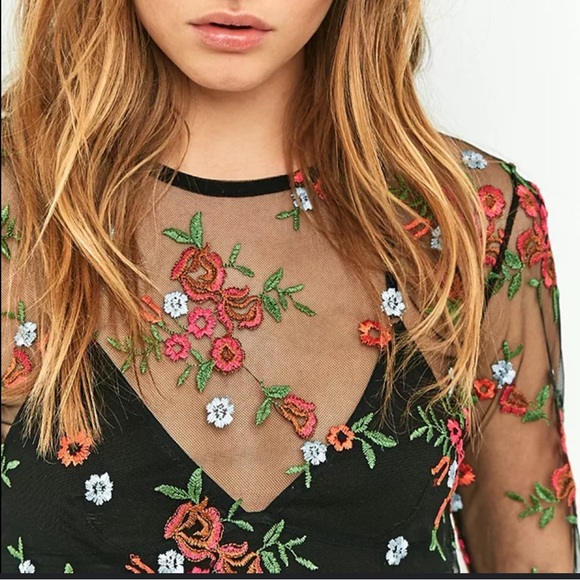 - Kimchi Blue - Gorgeous Mesh Longsleeve - Picture 2 of 6